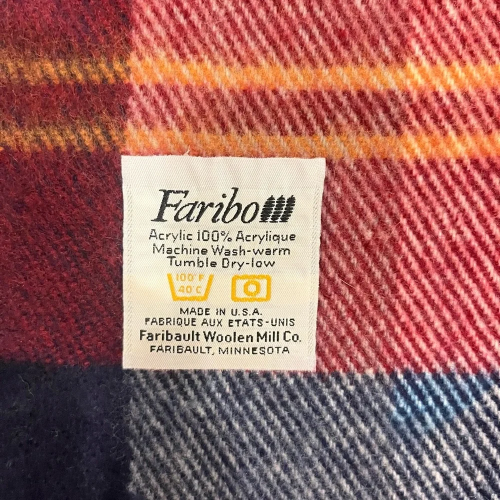 Faribo acrylic throw blanket